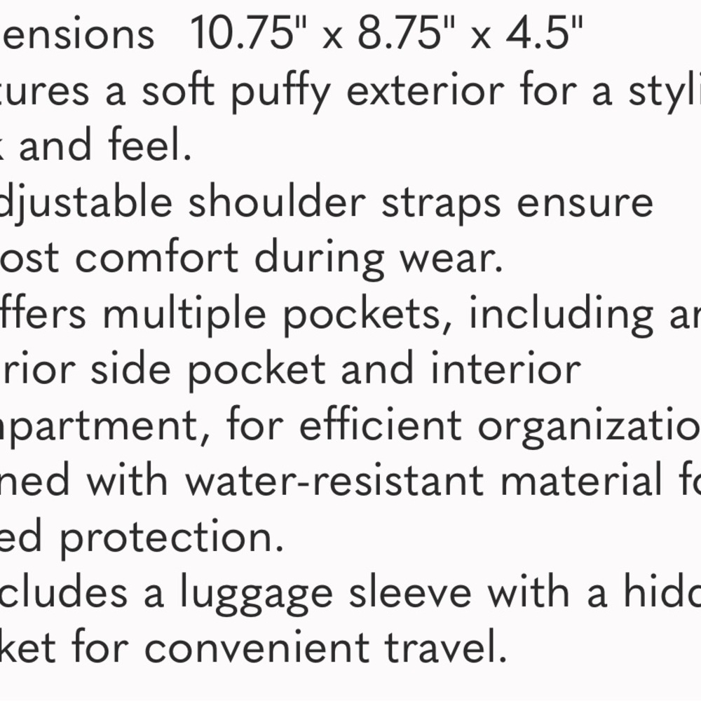 Calpak Luka Mini Backpack in Gunmetal - Picture 6 of 15